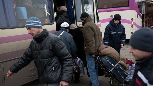 Эвакуция жителей Артемовска Эвакуция жителей Артемовска