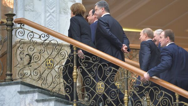 Переговоры лидеров России, Германии, Франции и Украины в Минске Переговоры лидеров России, Германии, Франции и Украины в Минске