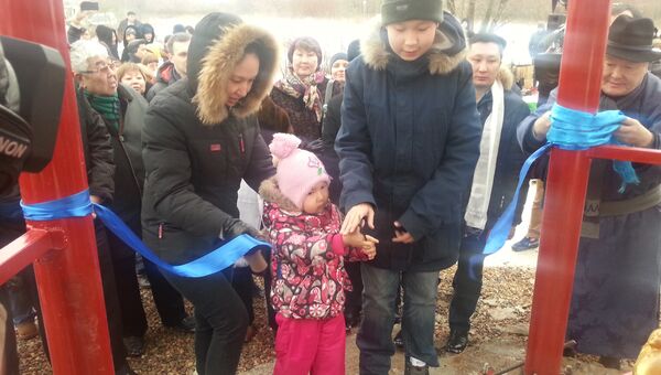 Торжественное открытие буддийской Пагоды рая в московском районе Отрадное Торжественное открытие буддийской Пагоды рая в московском районе Отрадное