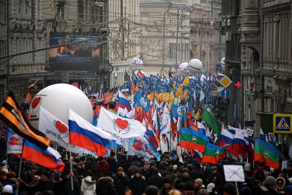 Шествие и митинг движения Антимайдан Шествие и митинг движения Антимайдан