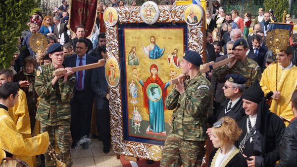 День Торжества православия отметили в Греции День Торжества православия отметили в Греции