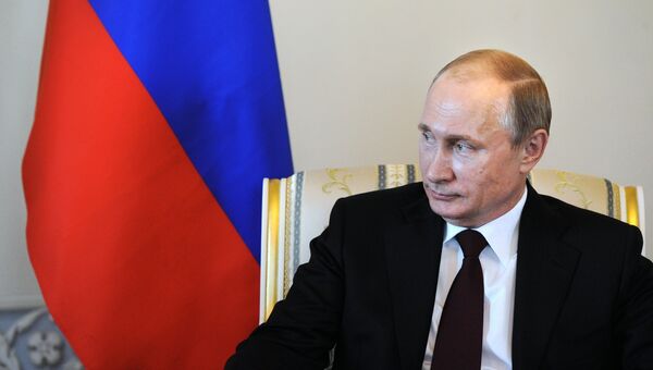 Президент России Владимир Путин. Архивное фото Президент России Владимир Путин. Архивное фото
