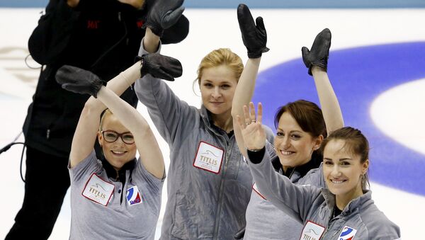 Женская сборная России по керлингу выиграла бронзу чемпионата мира Женская сборная России по керлингу выиграла бронзу чемпионата мира