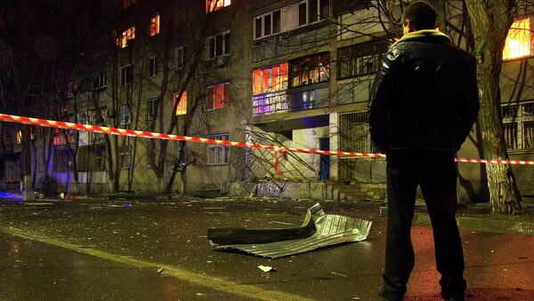 Взрыв в жилом доме Одессы Взрыв в жилом доме Одессы