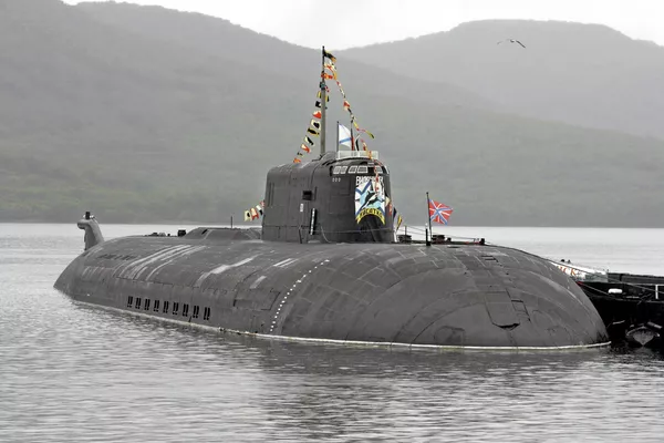 Атомная подводная лодка проекта 949А Антей Тверь в Вилючинске Атомная подводная лодка проекта 949А Антей Тверь в Вилючинске