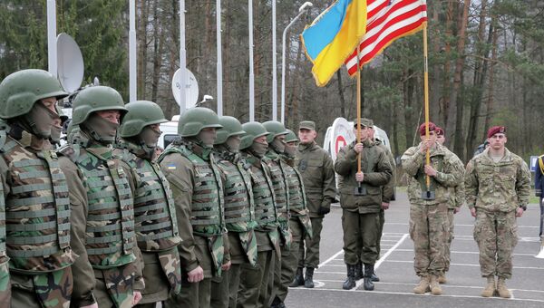 Украинско-американские командно-штабные учения Фиарлес Гардиан — 2015 во Львовской области. Архив Украинско-американские командно-штабные учения Фиарлес Гардиан — 2015 во Львовской области. Архив