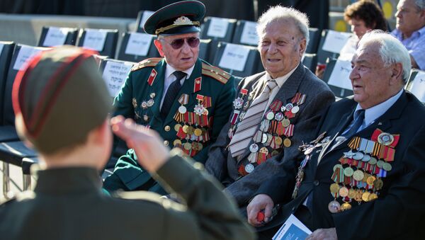 Чествование ветеранов в Израиле. Архивное фото Чествование ветеранов в Израиле. Архивное фото