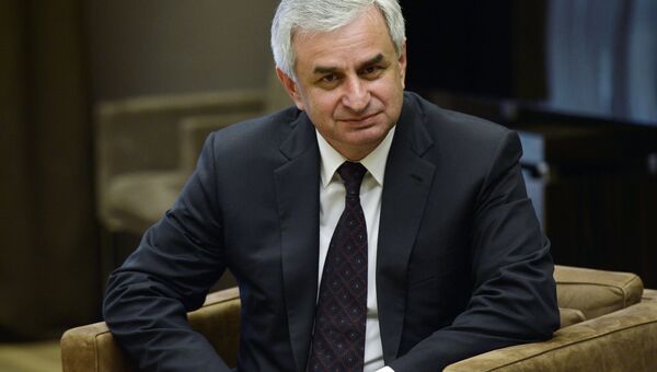 Президент Абхазии Рауль Хаджимба. Архивное фото Президент Абхазии Рауль Хаджимба. Архивное фото