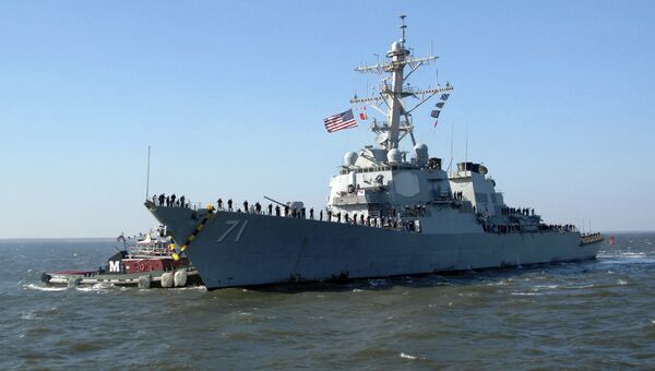 Эсминец Росс ВМС США. Архивное фото Эсминец Росс ВМС США. Архивное фото