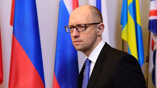 Премьер-министр Украины Арсений Яценюк. Архивное фото Премьер-министр Украины Арсений Яценюк. Архивное фото