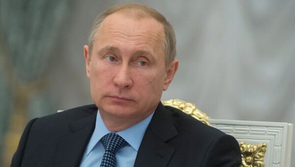 Президент РФ Владимир Путин. Архивное фото Президент РФ Владимир Путин. Архивное фото