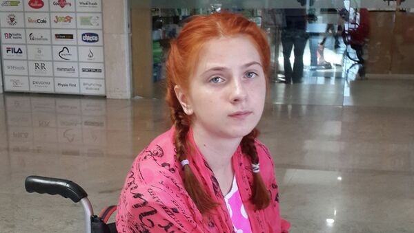 Настя Афенова, подопечная фонда Адреса милосердия Настя Афенова, подопечная фонда Адреса милосердия