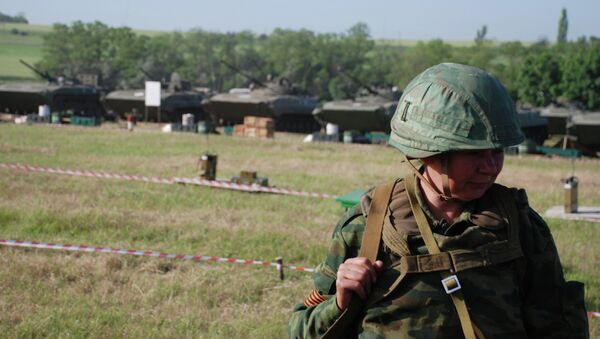 Ополченцы ДНР в Старобешевском районе Донецкой области. Архивное фото Ополченцы ДНР в Старобешевском районе Донецкой области. Архивное фото