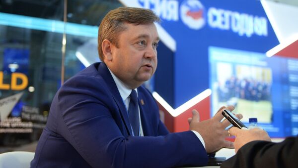 Губернатор Тверской области Андрей Шевелев на XIX Петербургском международном экономическом форуме Губернатор Тверской области Андрей Шевелев на XIX Петербургском международном экономическом форуме