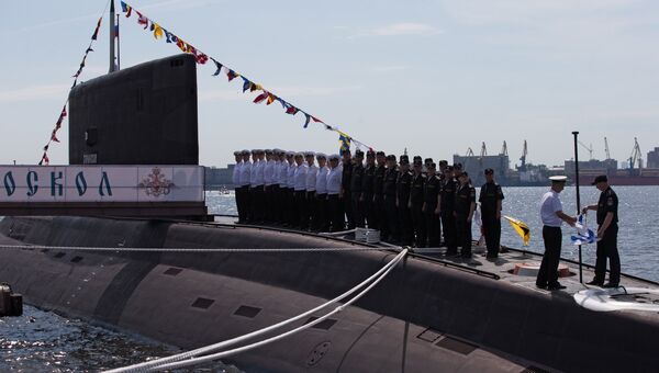 Экипаж подводной лодки Старый Оскол. Архивное фото Экипаж подводной лодки Старый Оскол. Архивное фото