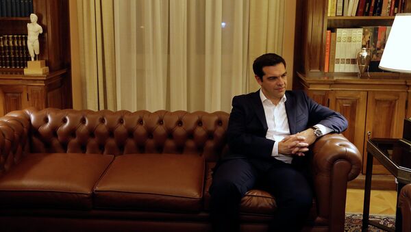Премьер-министр Греции Алексис Ципрас Премьер-министр Греции Алексис Ципрас