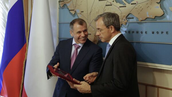 Визит французской делегации в Крым Визит французской делегации в Крым