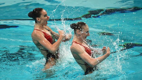 Наталья Ищенко и Светлана Ромашина, Чемпионат мира FINA 2015. Синхронное плавание. Дуэты Наталья Ищенко и Светлана Ромашина, Чемпионат мира FINA 2015. Синхронное плавание. Дуэты