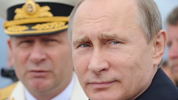 Президент России, верховный главнокомандующий ВС РФ Владимир Путин. Архивное фото Президент России, верховный главнокомандующий ВС РФ Владимир Путин. Архивное фото