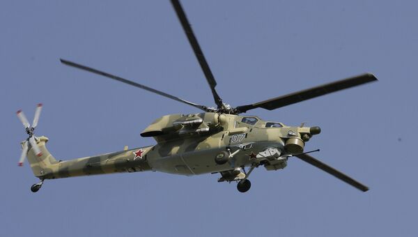 Боевой вертолет нового поколения Ми-28Н. Архивное фото Боевой вертолет нового поколения Ми-28Н. Архивное фото
