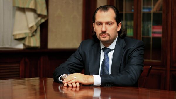 Гендиректор фирмы Мелодия Андрей Кричевский, архивное фото Гендиректор фирмы Мелодия Андрей Кричевский, архивное фото