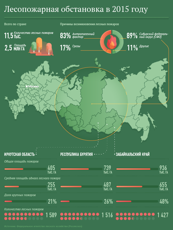 Лесопожарная обстановка в 2015 году Лесопожарная обстановка в 2015 году