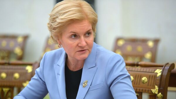 Заместитель председателя правительства РФ Ольга Голодец. Архивное фото Заместитель председателя правительства РФ Ольга Голодец. Архивное фото