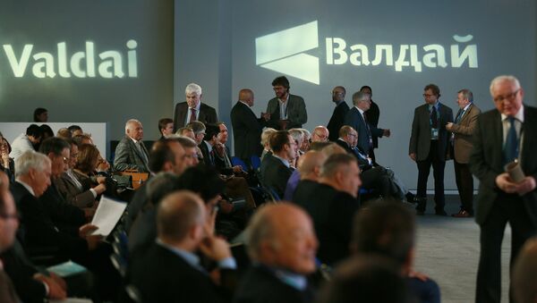 Заседание дискуссионного клуба Валдай в Сочи. День первый. Архивное фото Заседание дискуссионного клуба Валдай в Сочи. День первый. Архивное фото