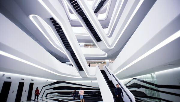 Бизнес-центр Dominion Tower архитектора Захи Хадид Бизнес-центр Dominion Tower архитектора Захи Хадид