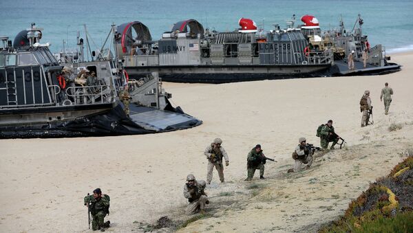 Учения НАТО Trident Juncture-2015. Архивное фото Учения НАТО Trident Juncture-2015. Архивное фото