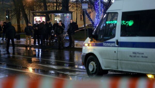 На улице Покровка в центре Москвы произошел взрыв. Архивное фото На улице Покровка в центре Москвы произошел взрыв. Архивное фото