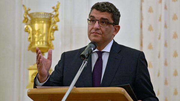 Чрезвычайный и полномочный посол Египта Мохаммед Абдельсаттар Эль-Бадри. Архив Чрезвычайный и полномочный посол Египта Мохаммед Абдельсаттар Эль-Бадри. Архив