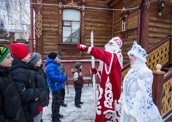 Резиденция Деда Мороза в Омской области Резиденция Деда Мороза в Омской области