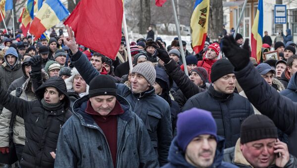 Протестные акции оппозиции в Кишиневе. Архивное фото Протестные акции оппозиции в Кишиневе. Архивное фото