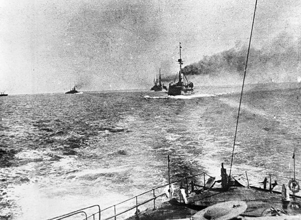Корабли российского Черноморского флота в боевом походе во время первой мировой войны Корабли российского Черноморского флота в боевом походе во время первой мировой войны