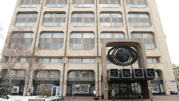 Здание информационного агентства России ТАСС на Тверском бульваре в Москве. Архивное фото. Здание информационного агентства России ТАСС на Тверском бульваре в Москве. Архивное фото.