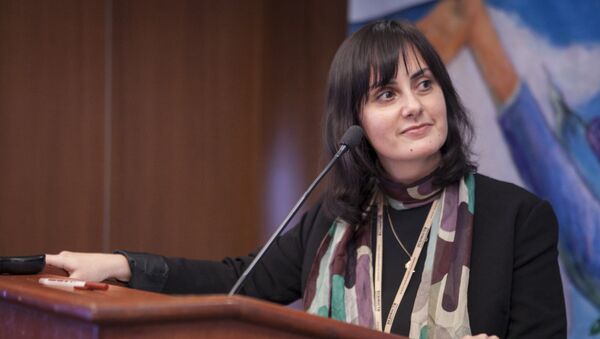 Александра Болдырева, руководитель программ Форума Доноров Александра Болдырева, руководитель программ Форума Доноров