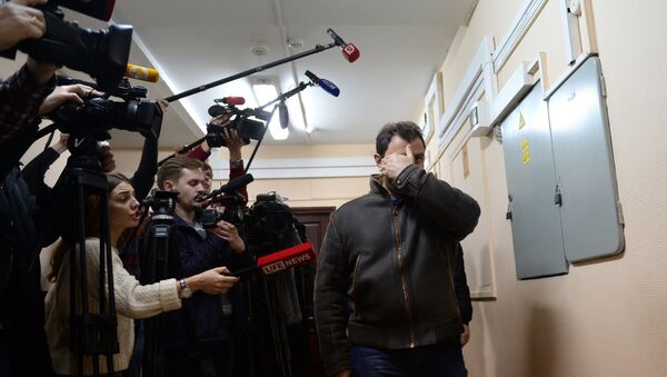 Заместитель министра культуры РФ Григорий Пирумов в Лефортовском суде города Москвы. Архивное фото Заместитель министра культуры РФ Григорий Пирумов в Лефортовском суде города Москвы. Архивное фото