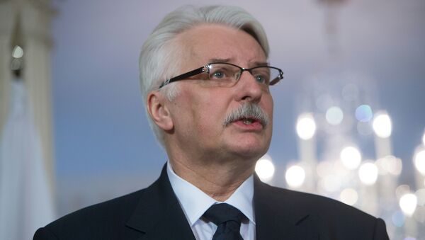 Министр иностранных дел Польши Витольд Ващиковский Министр иностранных дел Польши Витольд Ващиковский