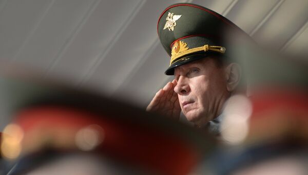 Главнокомандующий внутренними войсками МВД России Виктор Золотов. Архивное фото Главнокомандующий внутренними войсками МВД России Виктор Золотов. Архивное фото