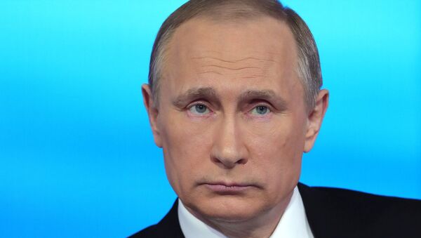 Президент России Владимир Путин. Архивное фото Президент России Владимир Путин. Архивное фото