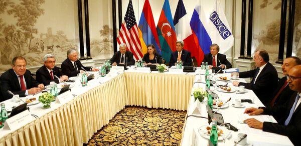 Переговоры по Нагорному Карабаху в Вене. 16 мая 2016 года Переговоры по Нагорному Карабаху в Вене. 16 мая 2016 года