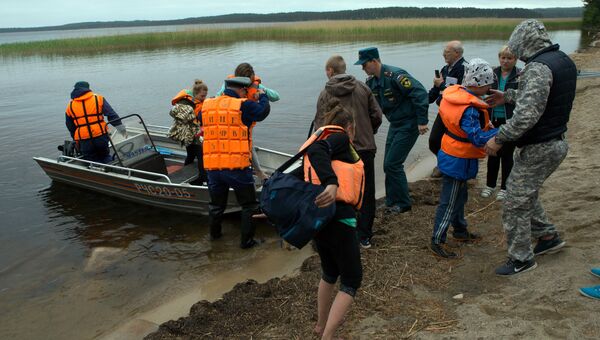 В Карелии во время турпохода погибли дети В Карелии во время турпохода погибли дети