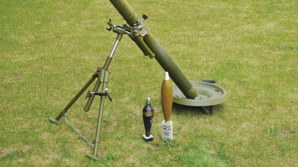Украинский миномет М-120-15 Молот Украинский миномет М-120-15 Молот