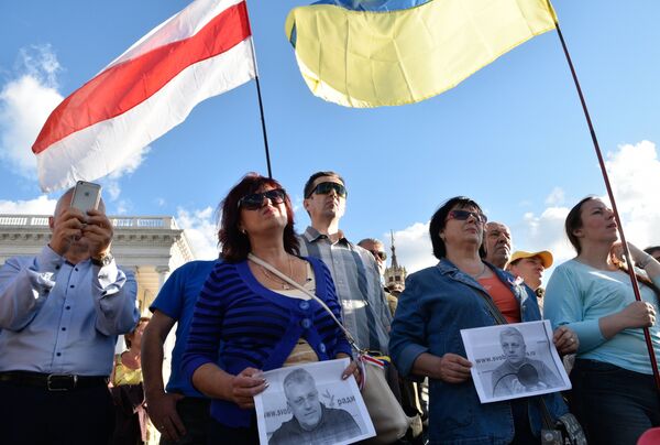 Акция памяти журналиста Павла Шеремета в Киеве Акция памяти журналиста Павла Шеремета в Киеве