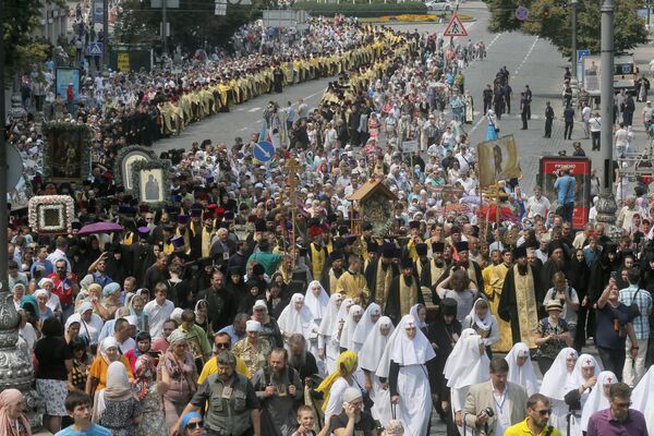 Крестный ход в Киеве Крестный ход в Киеве