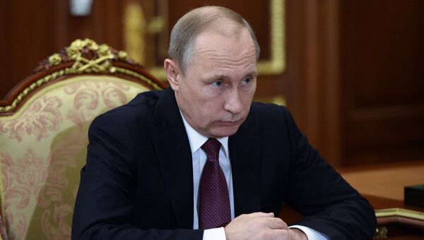 Президент России Владимир Путин. Архивное фото Президент России Владимир Путин. Архивное фото