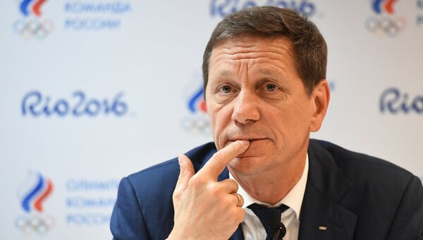 Президент Олимпийского комитета России Александр Жуков. Архивное фото Президент Олимпийского комитета России Александр Жуков. Архивное фото
