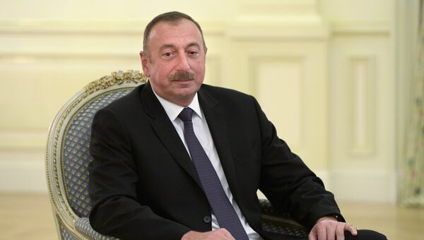 Президент Азербайджанской Республики Ильхам Алиев. Архивное фото Президент Азербайджанской Республики Ильхам Алиев. Архивное фото
