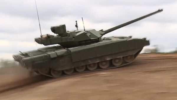 Демонстрация танка Т-14 Армата Демонстрация танка Т-14 Армата
